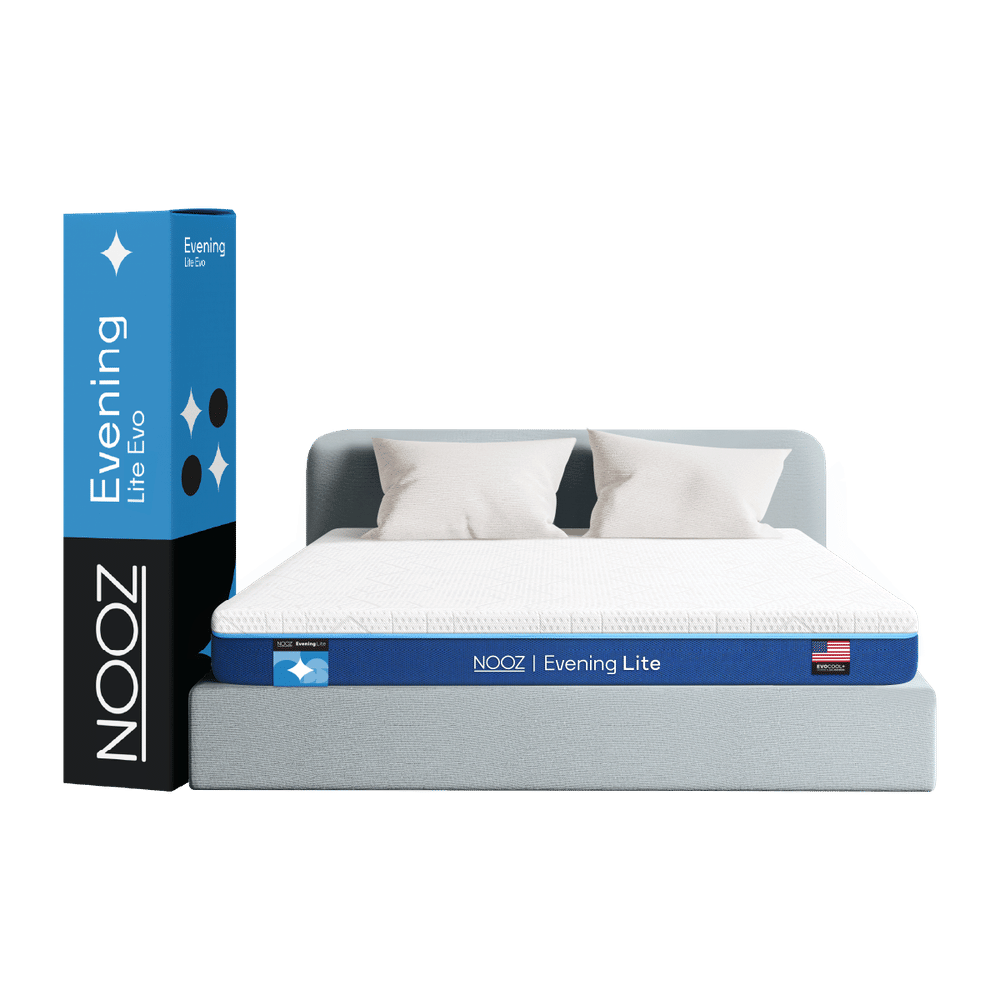 ที่นอนเมมโมรี่โฟม 5 ฟุต NOOZ EVENING LITE EVO หนา 4 นิ้ว